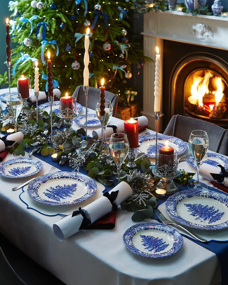Blue Italian Christmas Glance